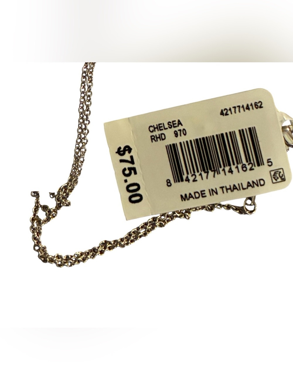NWT KENDRA SCOTT CHELSEA SILVER/RHODIUM IRIDESCENT DRUSY PENDENT - Picture 6 of 9